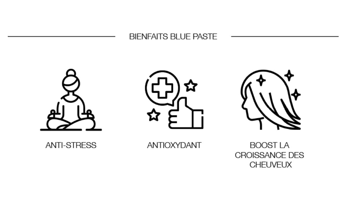 Blue Paste  Bio et Vegan – Pâte de Spiruline bleue pour Blue Latte